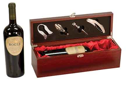 Rosewood Presentation Wine Box with Tools